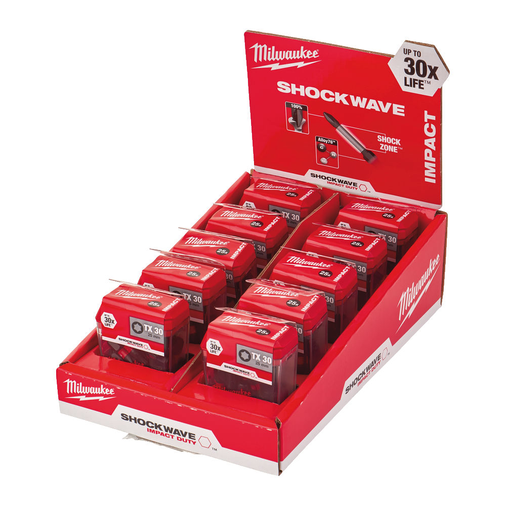 Cajita Shockwave Tx30 x25mm (25uds)