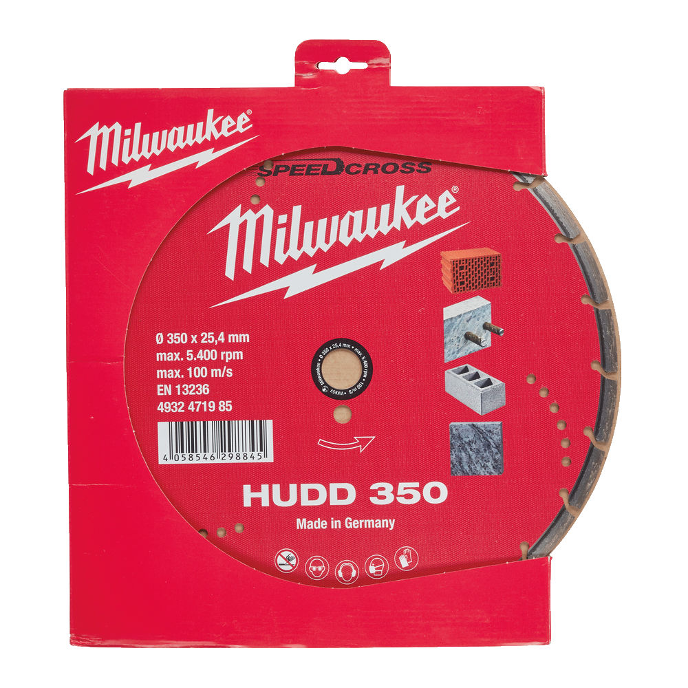 Disco diamante SPEEDCROSS Mat.Duros - HUDD 350mm