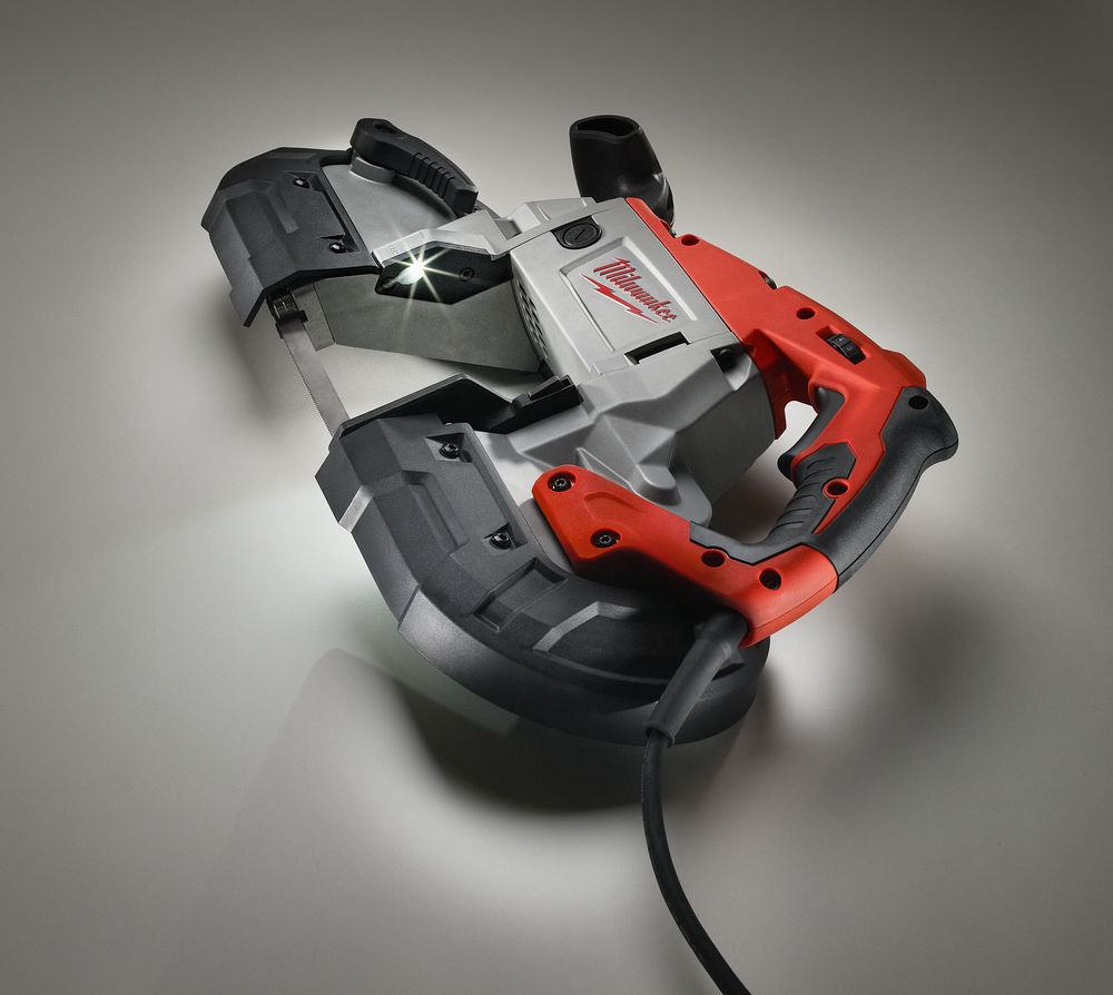Sierra de cinta con cable 1200W, 0-116m/min, 125x125