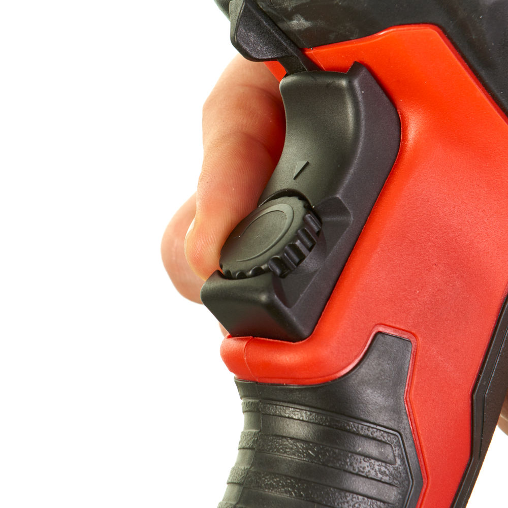 Llave de impacto de 725W, recepción 1/2" pin, capacidad máxima tornillos M20, par máximo 400Nm