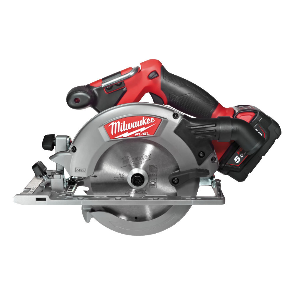 Siera Circular FUEL 18V, 5,0Ah, disco 165mm-55mm corte
