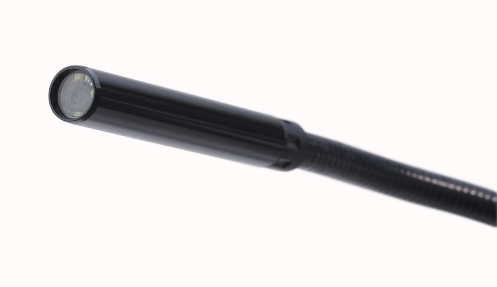 Cámara de inspección M12™ 360° M-SPECTOR™, diámetro del cabezal 9mm, longitud del cable 914mm, tamaño pantalla 68mm, pantalla rotativa 270°, 4 LED´s envolventes. Se suministra en versión cero, sin baterías ni cargador