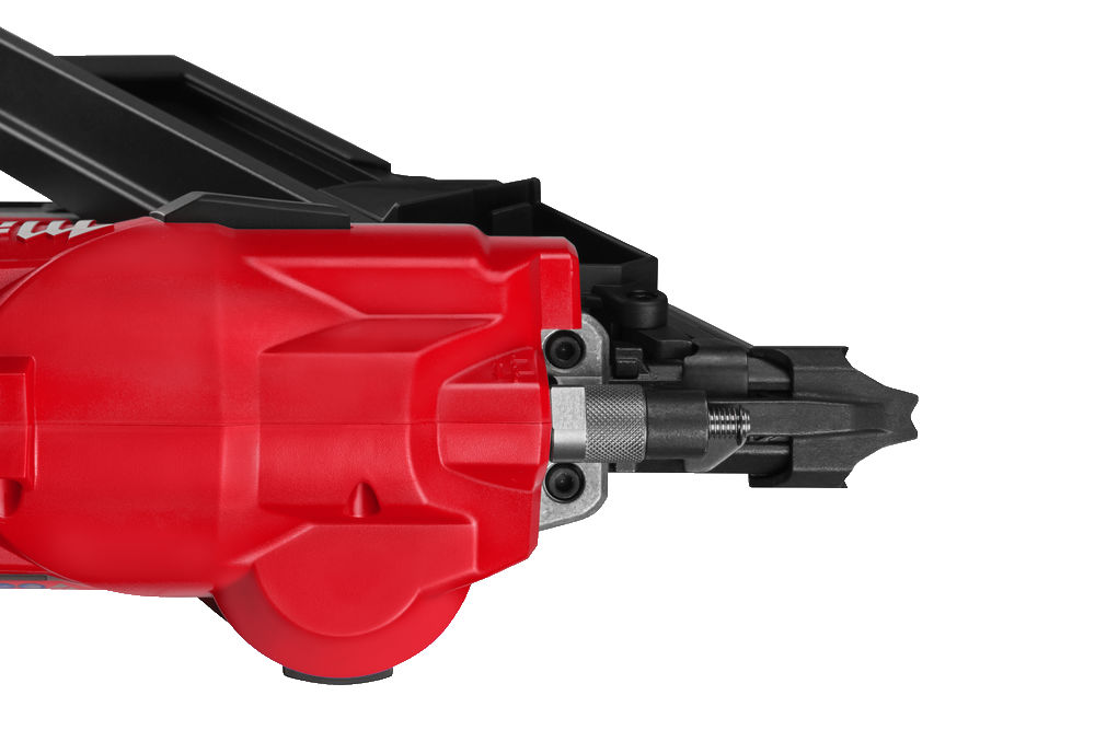 Clavadora de estructuras M18 FUEL™, diámetro clavo 2,9-3,32mm, longitud clavo 50-90mm. Se suministra con 2 baterías M18B5 y cargador rápido M12-18FC, en kitbox