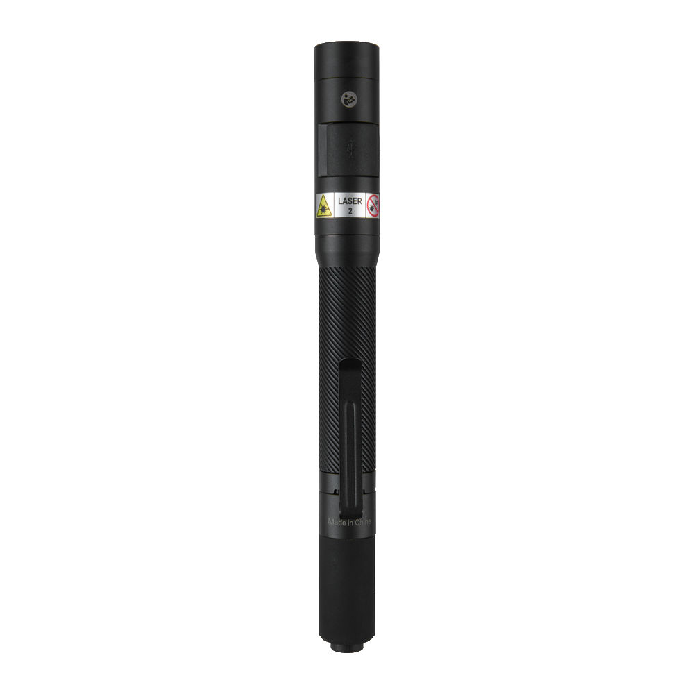 Linterna de inspección a batería interna recargable TRUEVIEW™, 50/250 Lúmenes, protección IP67, clip metálico desmontable, con zona engomada para la boca, puntero láser. Se suministra con cable micro USB