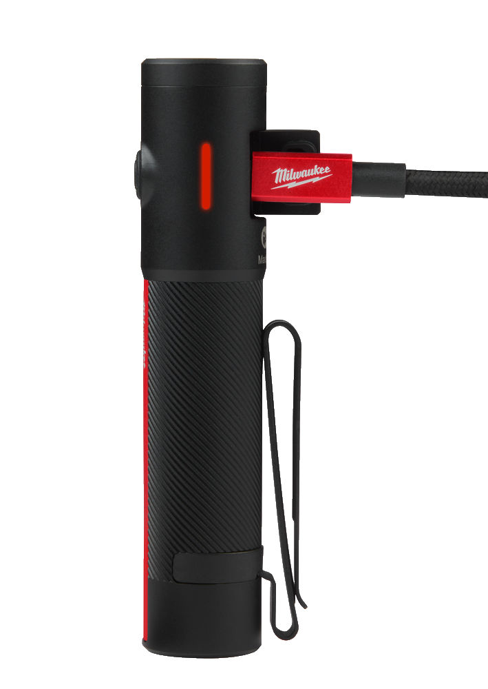 Linterna táctica de batería interna recargable TRUEVIEW™, 500/100 Lúmenes, protección IP67. Se suministra con cable micro USB