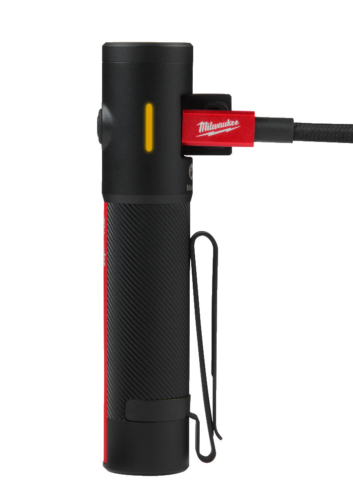 Linterna táctica de batería interna recargable TRUEVIEW™, 500/100 Lúmenes, protección IP67. Se suministra con cable micro USB