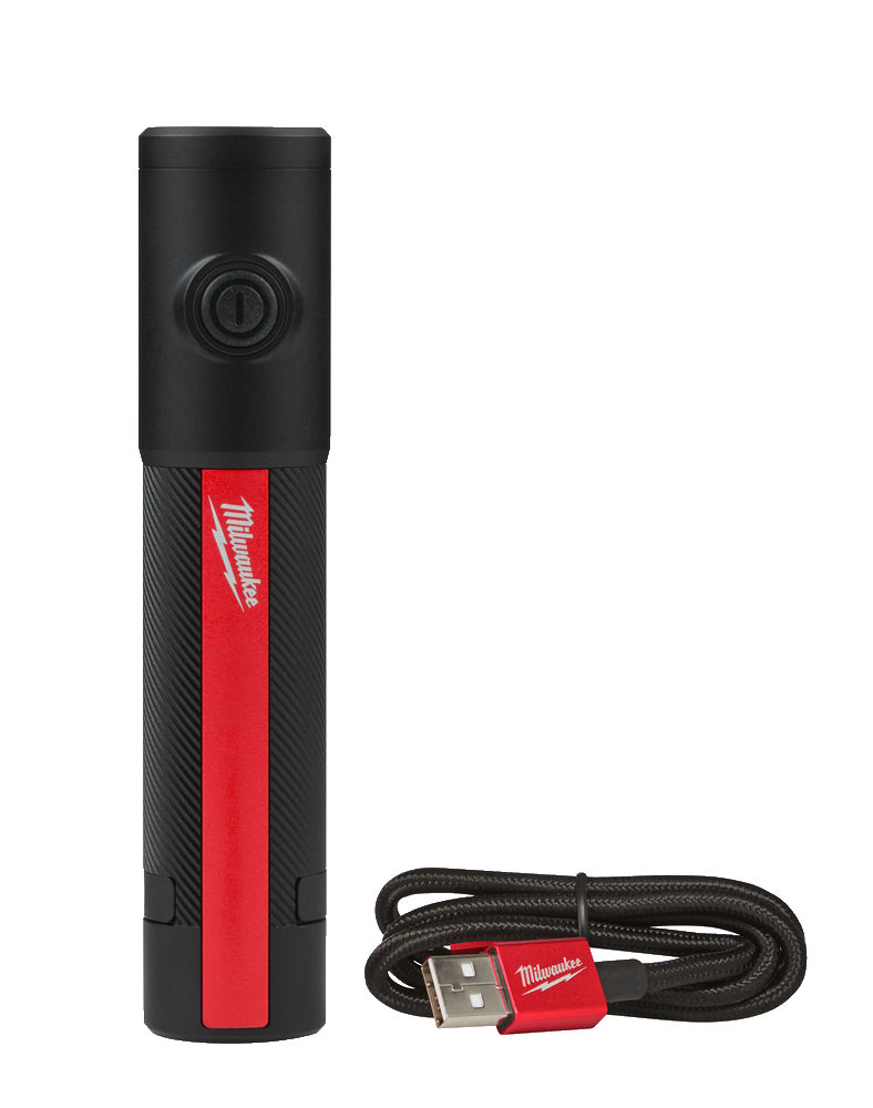 Linterna táctica de batería interna recargable TRUEVIEW™, 500/100 Lúmenes, protección IP67. Se suministra con cable micro USB