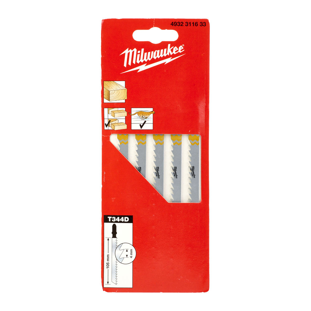 Segueta Cort.rápidos Bimetal 105mm paso 4mm - 5uds