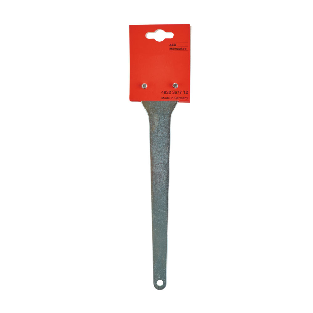Llave de pivotes recta para amoladoras y rozadoras