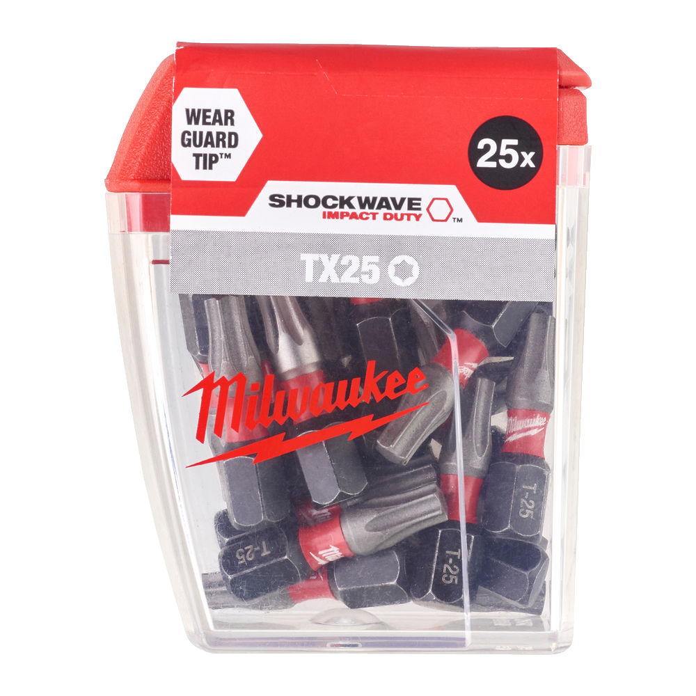 Cajita Shockwave Tx25 x25mm (25uds)