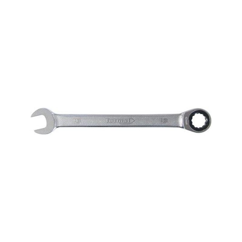 Llave de boca en         estrella con carraca recta 17 mm