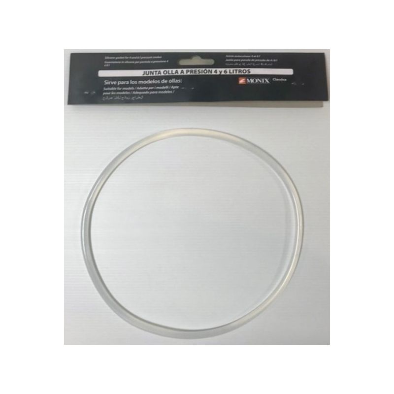 GOMA OLLA PRES 24 CM SILIC CLASSICA 8/10 LT MONIX BRA