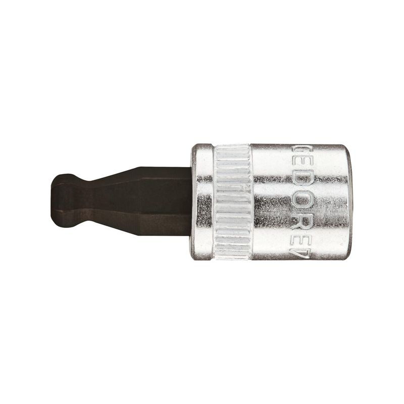 Vaso destornillador      1/4" hexagonal" 5x28mmpunta esférica Gedore