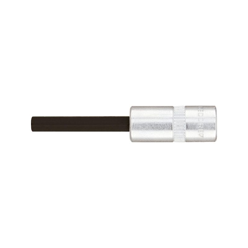 Vaso destornillador      1/4"hexagonal" 4 x 60 mm