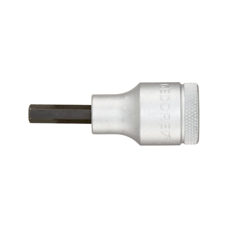 Llave de vaso allen 1/2" 10 x 60mm inter. Gedore