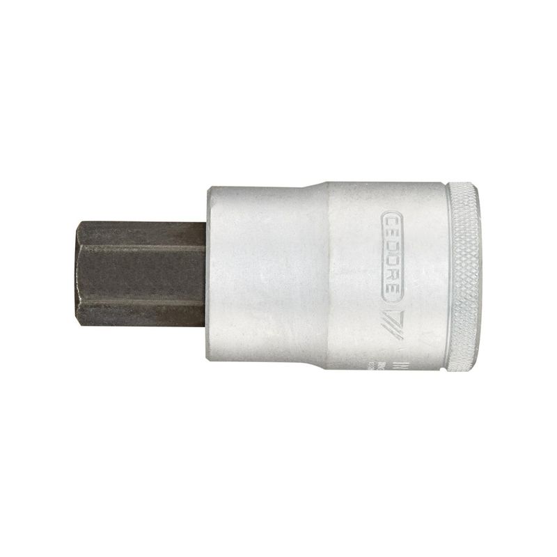 Llave de vaso allen 3/4" 17 x25mm inter.6ct.Gedore