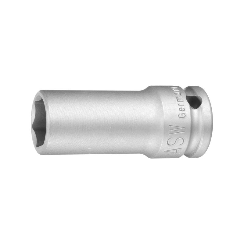 Llave vaso impacto       1/2"22mm largo ASW