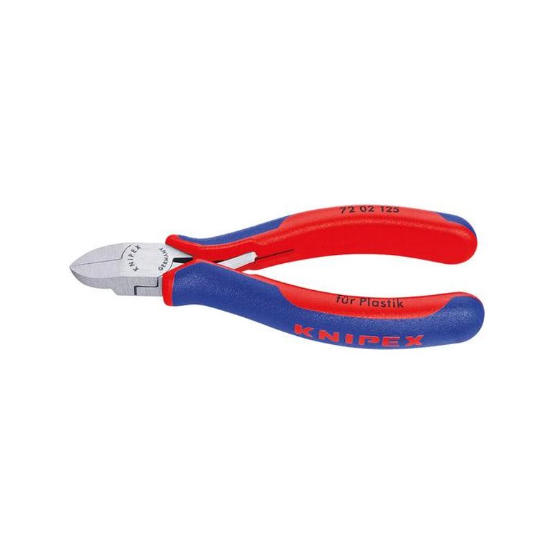 Alicates de corte        diagonal plastico 125mmcon mango plastico Knipex