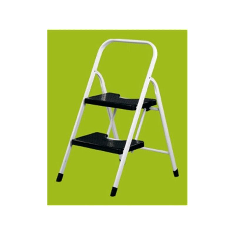 ESCALERA DOM TIJERA 0,47MT 2 PELDAÑOS B/BAJA ACERO BL VERVI 
