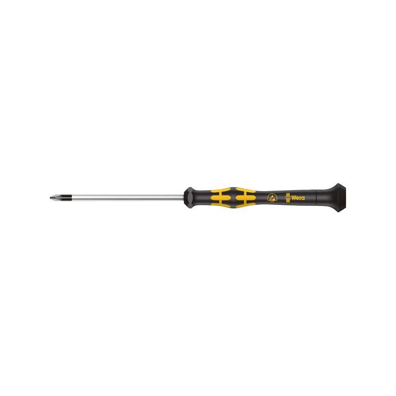 Destornillador para      electrónica ESD PZ 1 Wera
