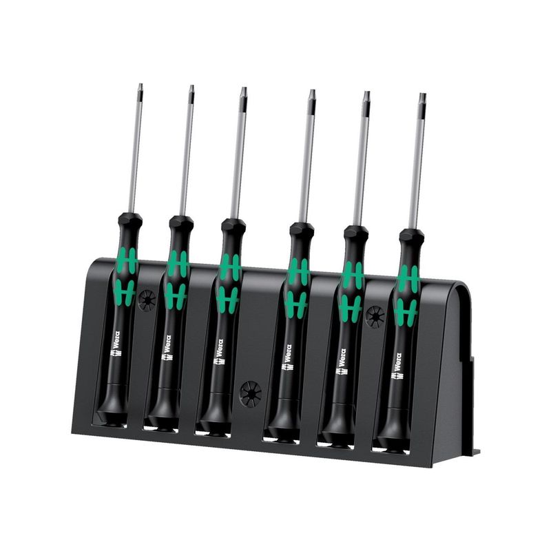 Jgo.destornill.eléctrico 6pza. Torx BO Wera