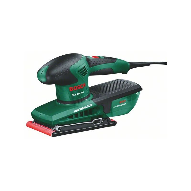 LIJADORA ORB. 200W 92X182MM 0603340100 FIJ.PINZA BOSCH      