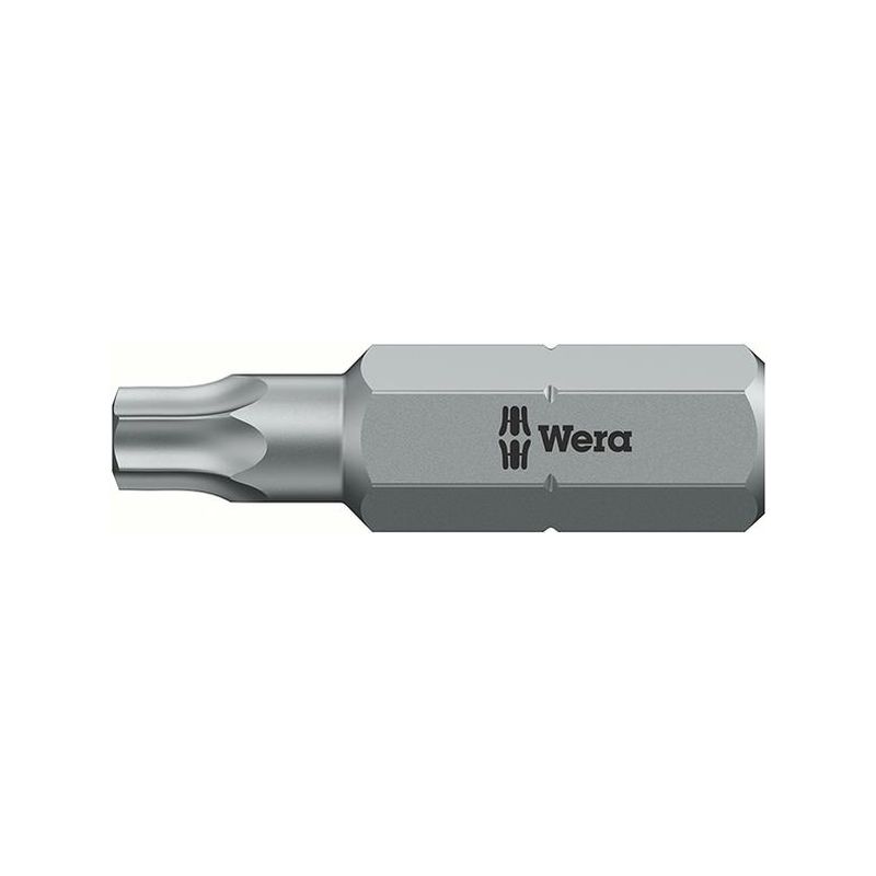 Punta 1/4" DIN 3126 C 6,3867/1Z IP T25x25mm Wera