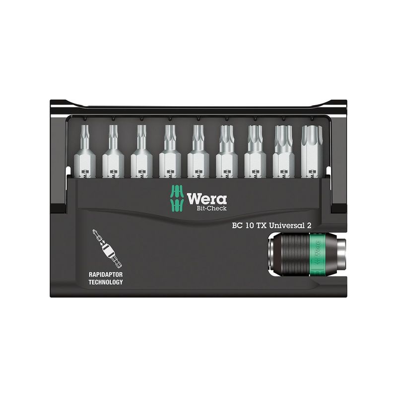 Surtido de puntas 9piezasTorx Wera