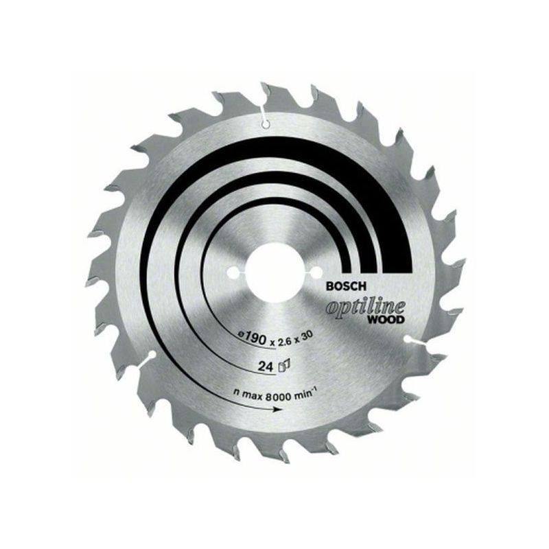 DISCO CORTE MAD 48 DIENTES 190x2,6x30 MM WIDIA BOSCH        
