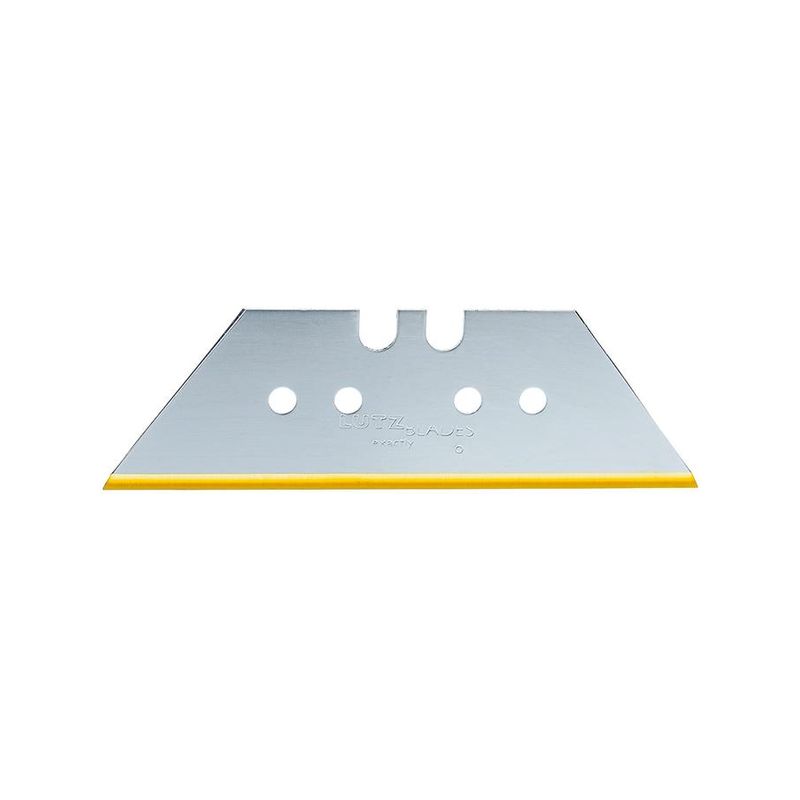 Cuchilla trapezoidal 10  unidades TIN 0,65mm Lutz