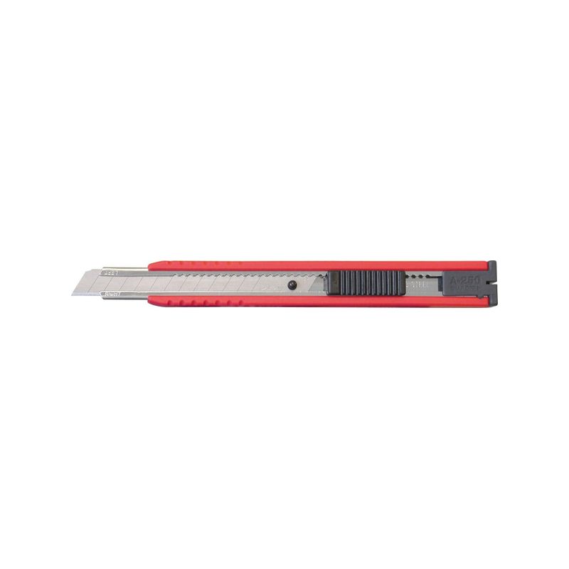 Cuchilla cutter con      pulsador 9mm FORMAT