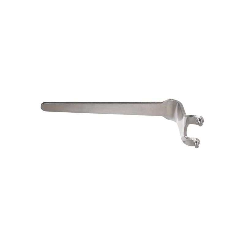 Llave de pivotes acodada para amoladora, rozadora y sierra circular