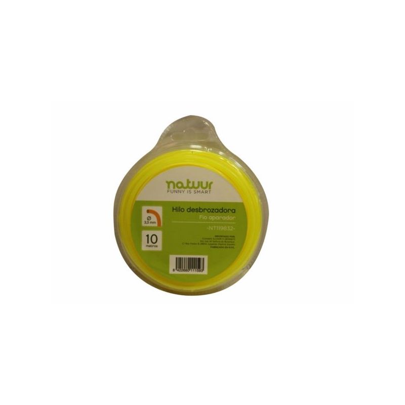 HILO JARD 3,3MM DESBROZADOR NATUUR NYL AMA RDO NT119832 10 M