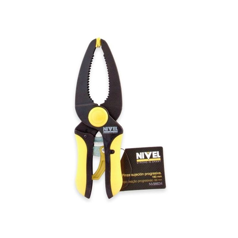 PINZA SUJ APRIETE 160MM PROGRESIVA MULTIUSOS NIVEL          