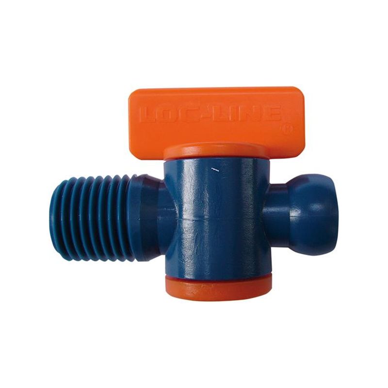 LLave cierre p.Tubo flex.refrig. 1/4" NPT AG. 2uds