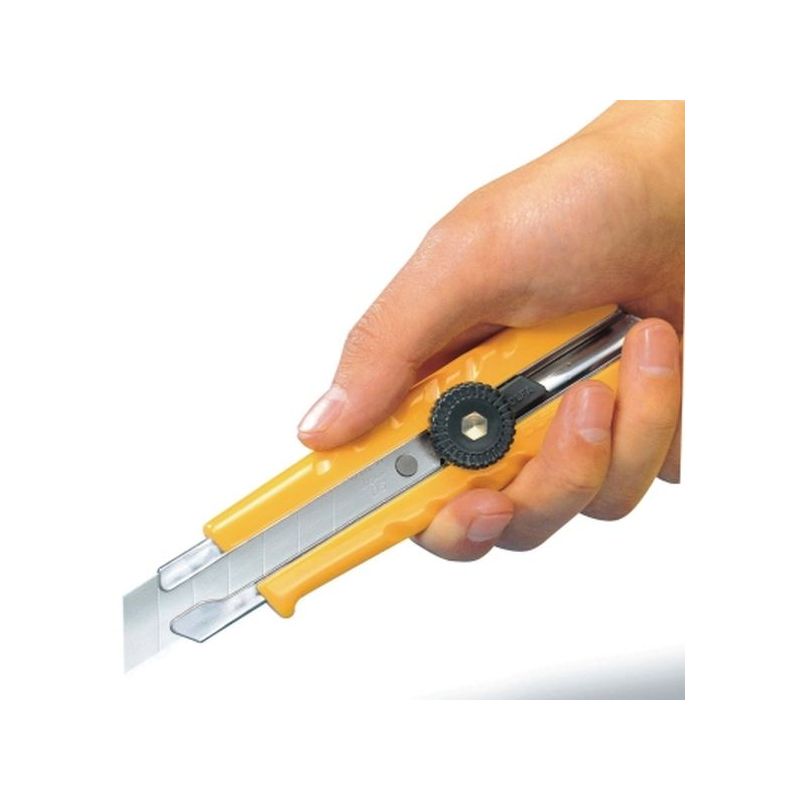 CUTTER PROF 18X0,5MM R/BLOQUEO ABS OLFA                     