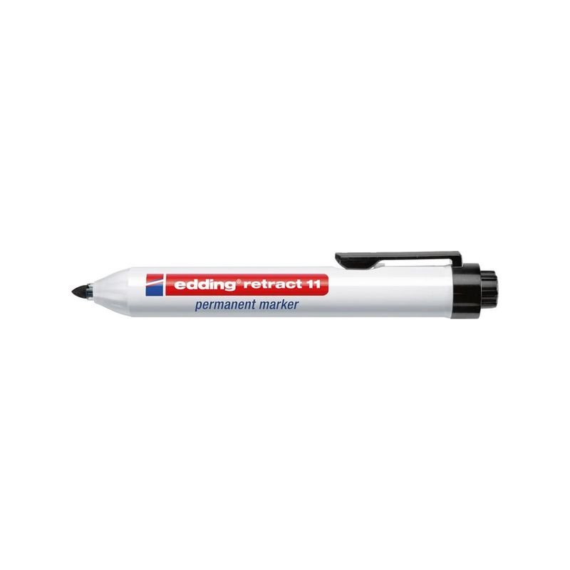 Rotulador permanente     Nr.11 negro Edding