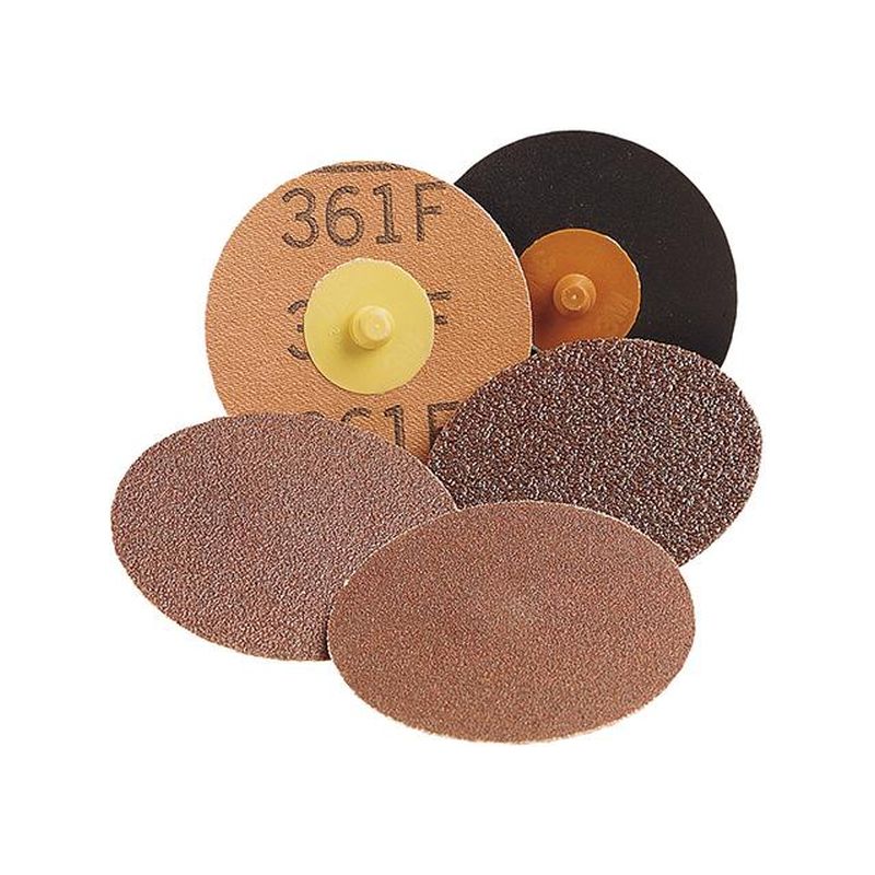 Disco abrasivo de fibra  ROLOC 76,2mm óxidoaluminio P100 3M