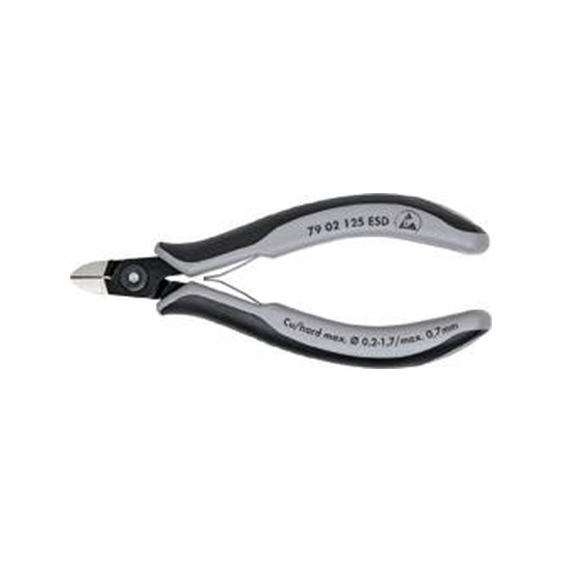 Cortante oblicuo d preci.125mm n° 7902 ESDKnipex
