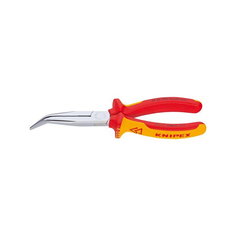 Alicate redondo plano VDE200mm no.2626 Knipex