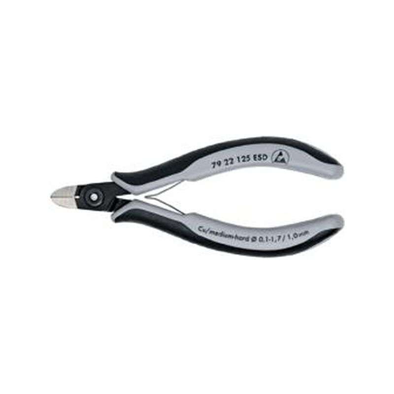 Cortante oblicuo d preci.125mm n° 7922 ESDKnipex