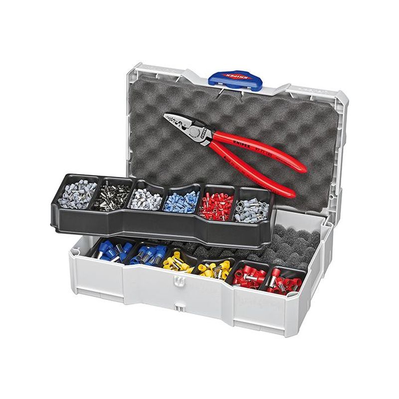 Surtido de virolas de cable 1190 piezas Knipex