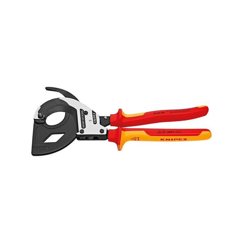Cortacables carraca320mm pavonado 2KKnipex