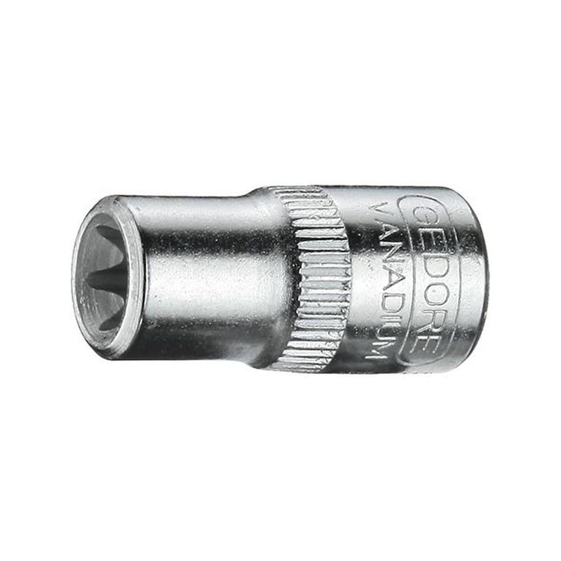 Vaso torn.Torx 1/4" E 6x25mm Gedore