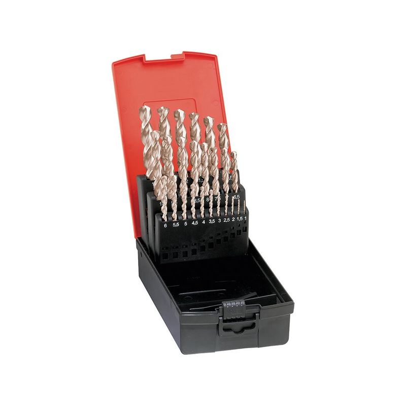 Jgo broca espiral DIN338 HSSE rectificada tipo VA1-10,5mm FORMAT