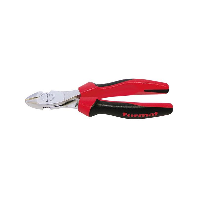 Alicate de corte diagonal160mm 2-comp.-mang FORMAT