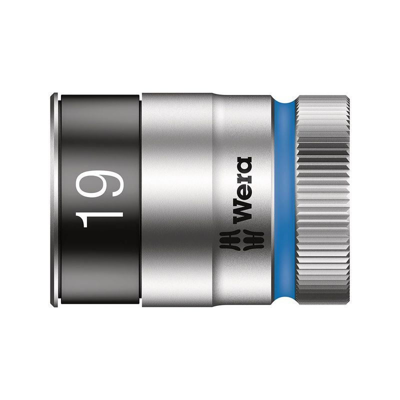 Vaso para llave de vaso 1/2" 19mm hexagonalsoporte Wera
