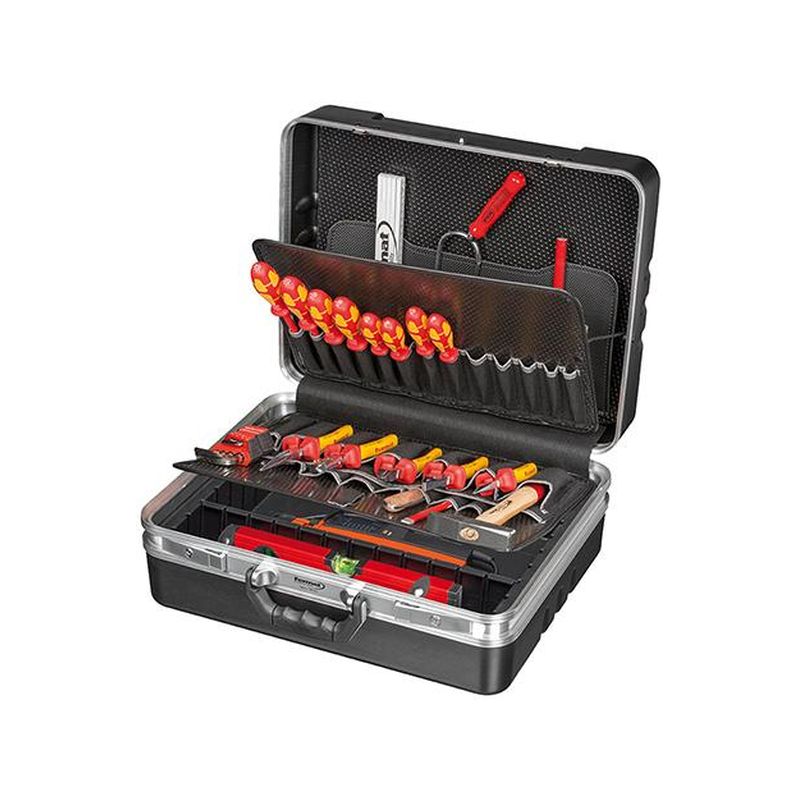 Kit de herramientas para electricista 38 piezas enmaletin FORMAT