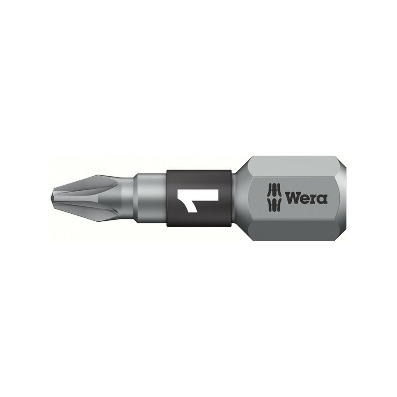 Punta p tornillo de estr PZ1x25mm BiTorsionejecución tenaz duraWera
