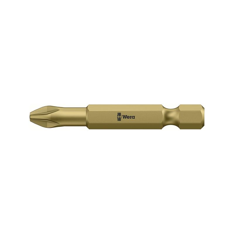 Punta 1/4" DIN3126 E6,3 PZ2x50mm extra duro Wera